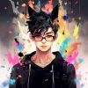 💙 Эмодзи «Necomimi» для Telegram