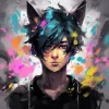 💚 Эмодзи «Necomimi» для Telegram