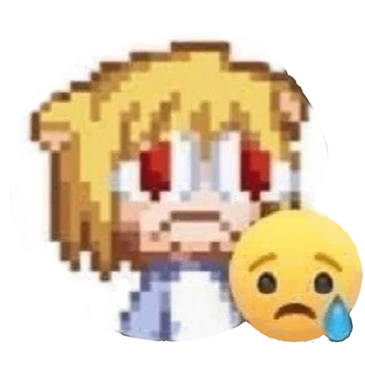 ☹️ Стикер «Neco Arc 2» для Telegram