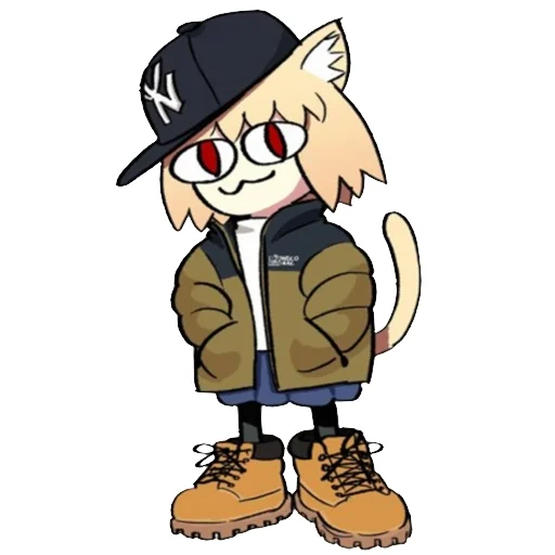 🧢 Стикер «Neco Arc 2» для Telegram
