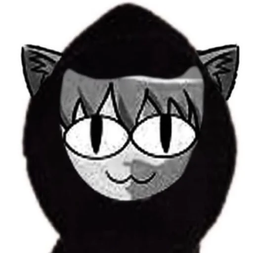 🥸 Стикер «Neco Arc 2» для Telegram