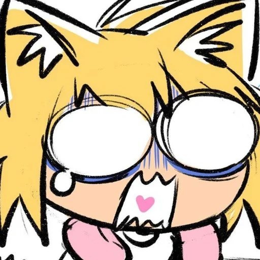 😨 Стикер «Neco Arc 2» для Telegram