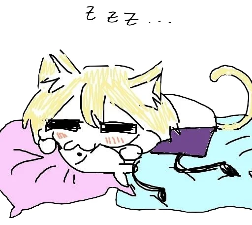 😴 Стикер «Neco Arc 2» для Telegram