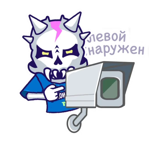 👀 Стикер «TEAM NECROS» для Telegram