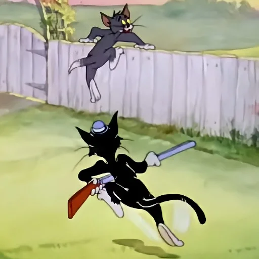 🔫 Стикер «nehaadb (tom and jerry)» для Telegram