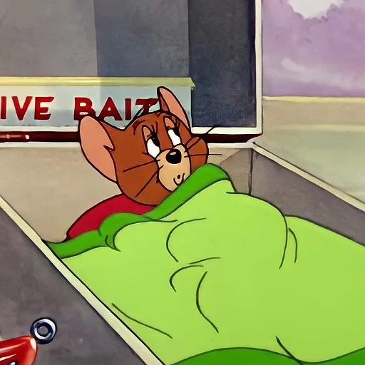 🥴 Стикер «nehaadb (tom and jerry)» для Telegram