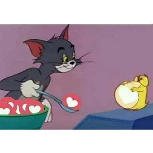 ♥️ Стикер «nehaadb (tom and jerry)» для Telegram