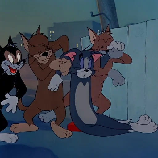 😴 Стикер «nehaadb (tom and jerry)» для Telegram