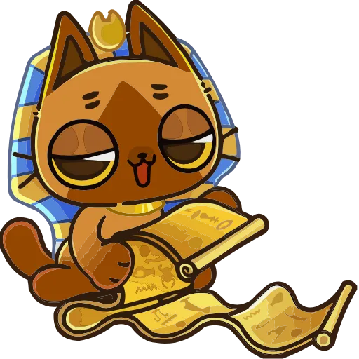Стикер 14 Кот Нехо