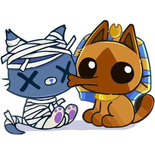 Стикер 12 Кот Нехо