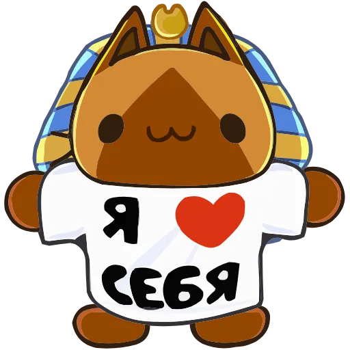 Стикер 31 Кот Нехо