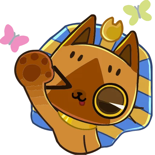 Стикер 16 Кот Нехо