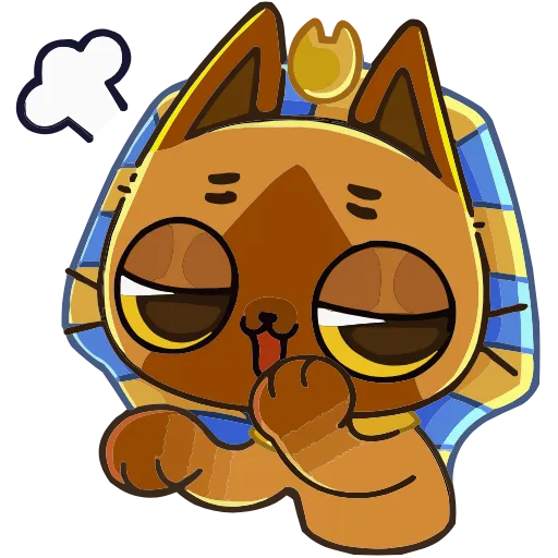 Стикер 11 Кот Нехо