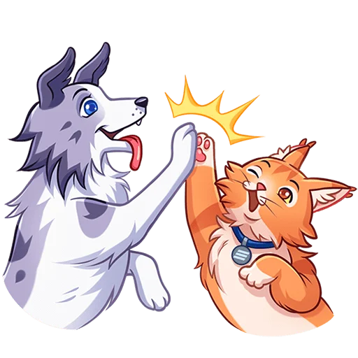 🤝 Стикер «Соседи Без Текста» для Telegram
