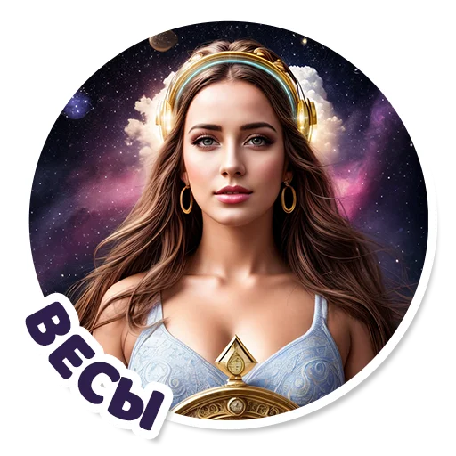 ♎ Стикер «neuro goroskop» для Telegram