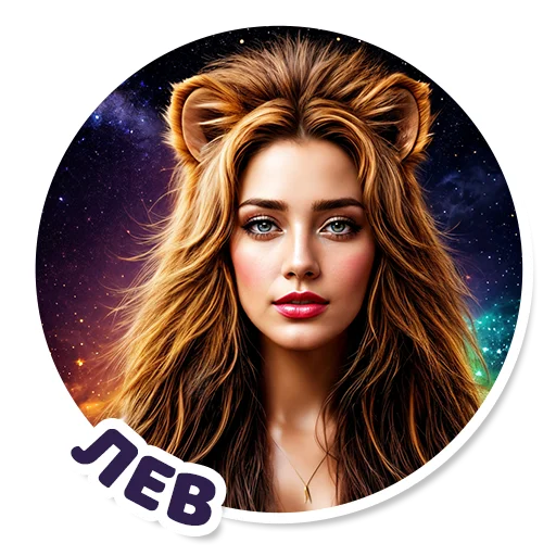 ♌ Стикер «neuro goroskop» для Telegram