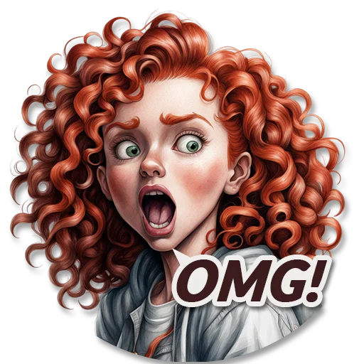 😱 Стикер «neuro rijik» для Telegram