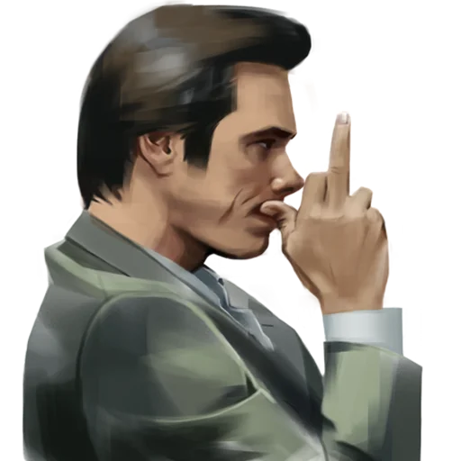 🖕 Стикер «fuck» для Telegram