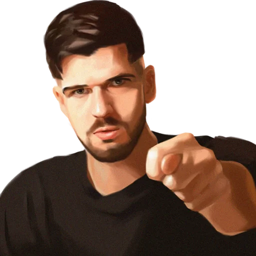 🖕 Стикер «fuck» для Telegram