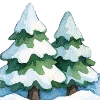 🌲 Эмодзи «нейрозима» для Telegram