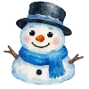 ⛄️ Эмодзи «нейрозима» для Telegram