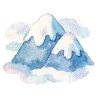 ⛰️ Эмодзи «нейрозима» для Telegram