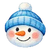 ⛄️ Эмодзи «нейрозима» для Telegram