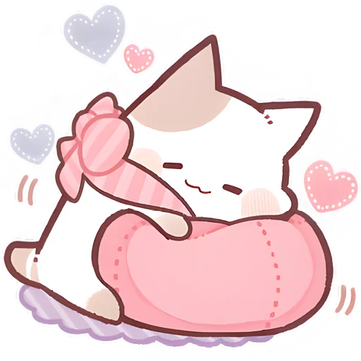 🤗 Стикер «Котенок Неккоро» для Telegram