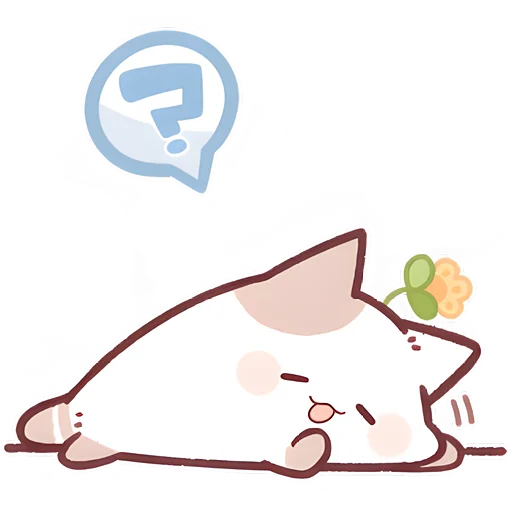 🤔 Стикер «Котенок Неккоро» для Telegram
