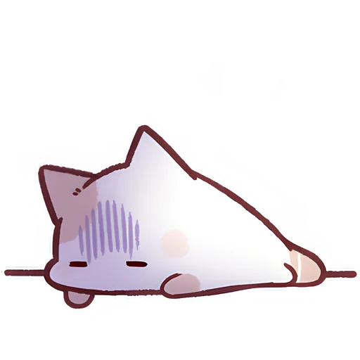 😞 Стикер «Котенок Неккоро» для Telegram