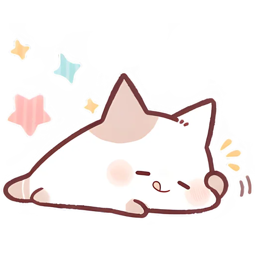 😋 Стикер «Котенок Неккоро» для Telegram