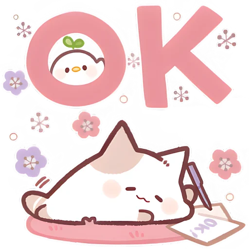 👌 Стикер «Котенок Неккоро» для Telegram