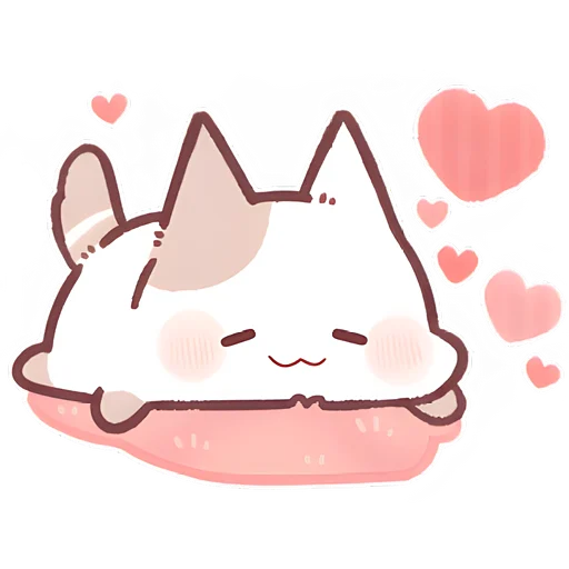 😍 Стикер «Котенок Неккоро» для Telegram