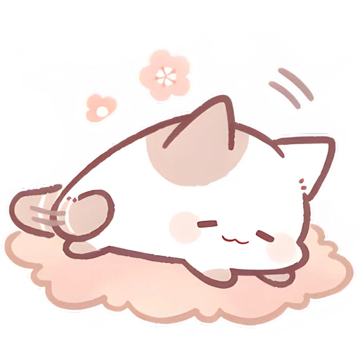 🫠 Стикер «Котенок Неккоро» для Telegram