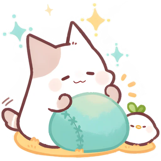 ✨ Стикер «Котенок Неккоро» для Telegram
