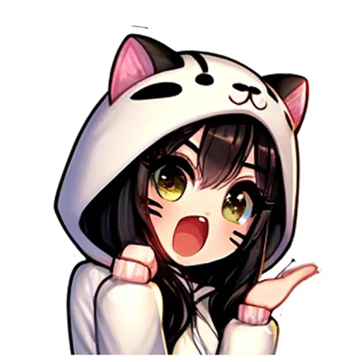 👈 Стикер «Neko Неко» для Telegram