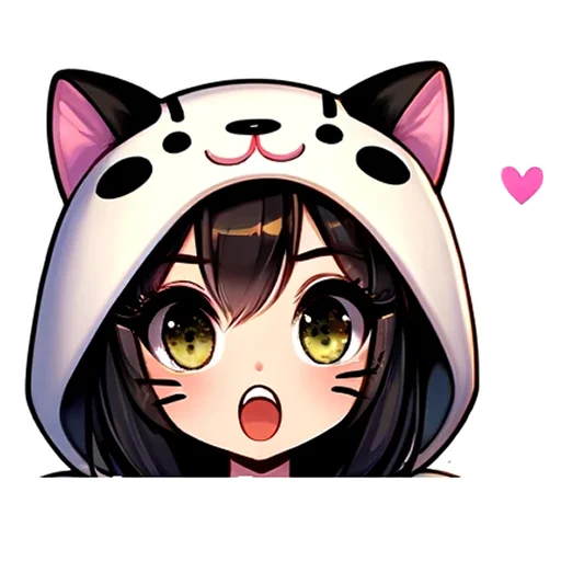 🥰 Стикер «Neko Неко» для Telegram