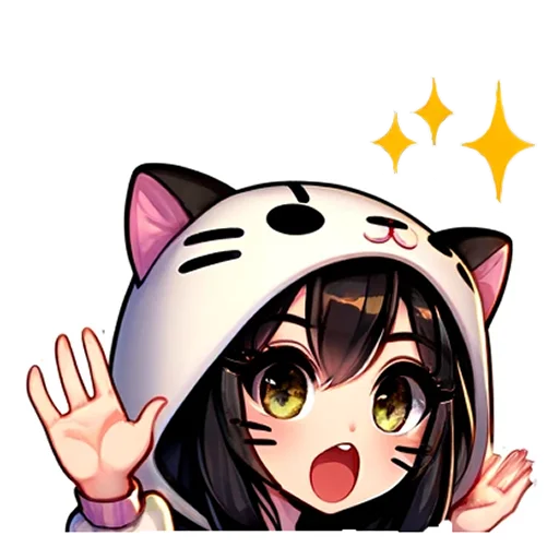 ✨ Стикер «Neko Неко» для Telegram
