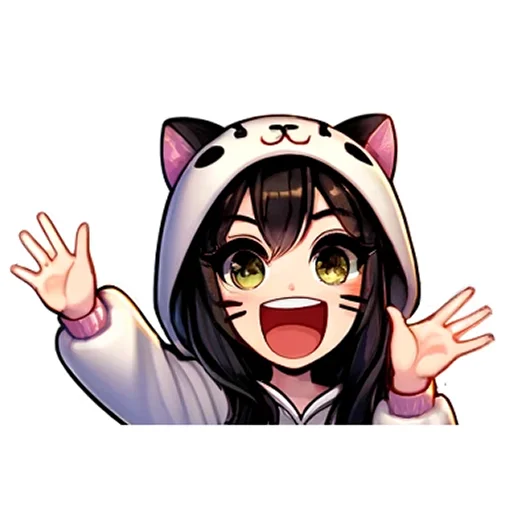 😃 Стикер «Neko Неко» для Telegram