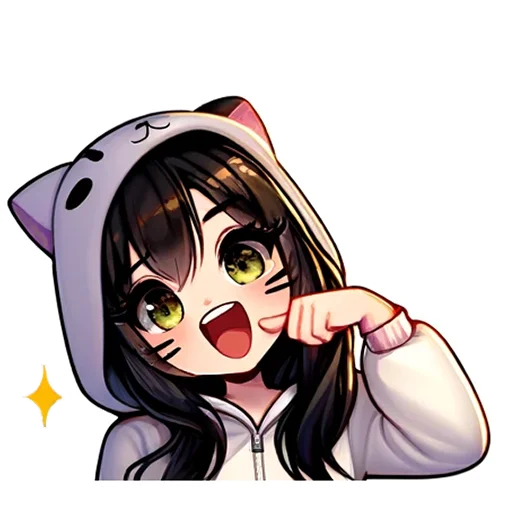 Стикерпак Neko Неко для Telegram