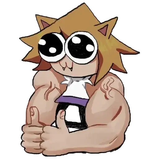 👍 Стикер «Neko Arc Funny» для Telegram