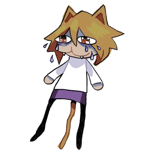 😢 Стикер «Neko Arc Funny» для Telegram
