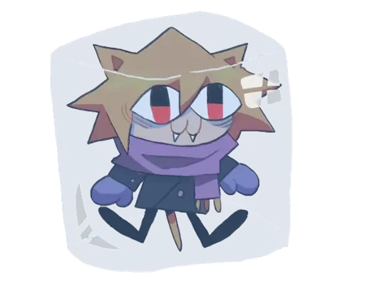 🧊 Стикер «Neko Arc Funny» для Telegram