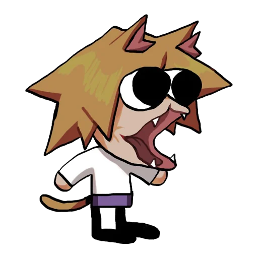 😲 Стикер «Neko Arc Funny» для Telegram