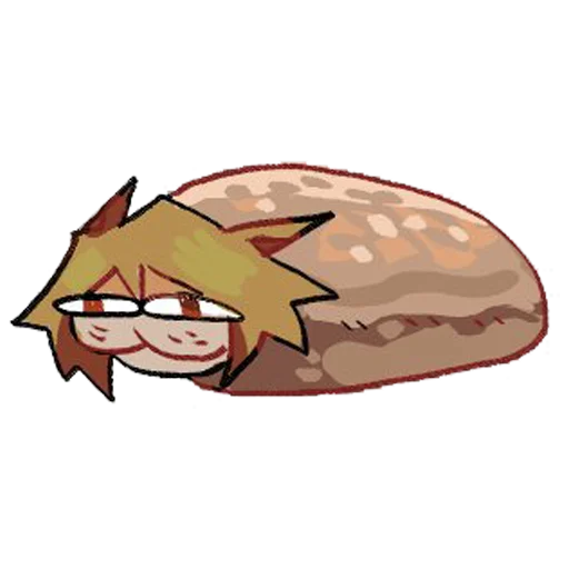 🍞 Стикер «Neko Arc Funny» для Telegram