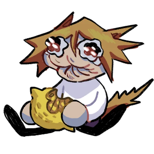 🍋 Стикер «Neko Arc Funny» для Telegram