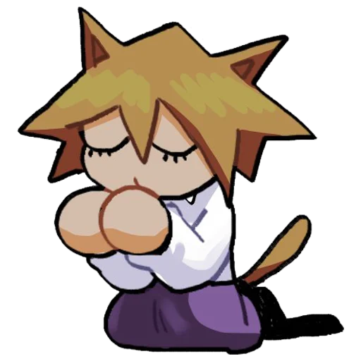 🙏 Стикер «Neko Arc Funny» для Telegram