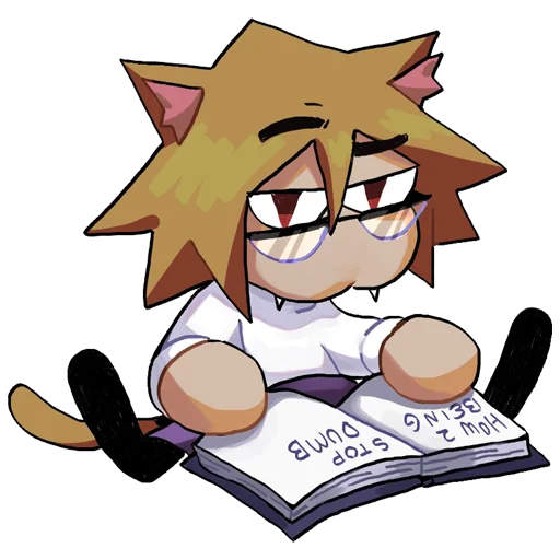 🤨 Стикер «Neko Arc Funny» для Telegram