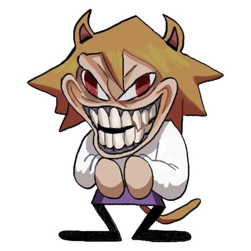 👹 Стикер «Neko Arc Funny» для Telegram