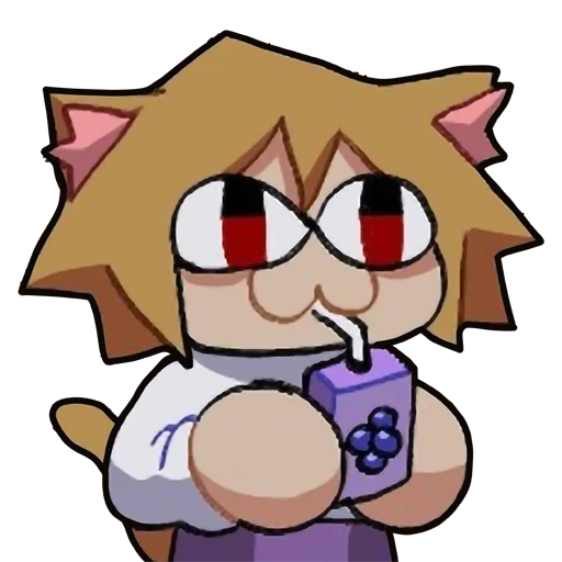 🧃 Стикер «Neko Arc Funny» для Telegram